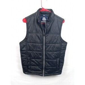 Woman's American Rag Black Puffer Vest Size Small